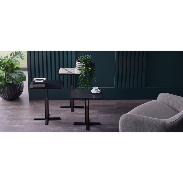 Enza Home Pedestal Nesting Tables Wayfair